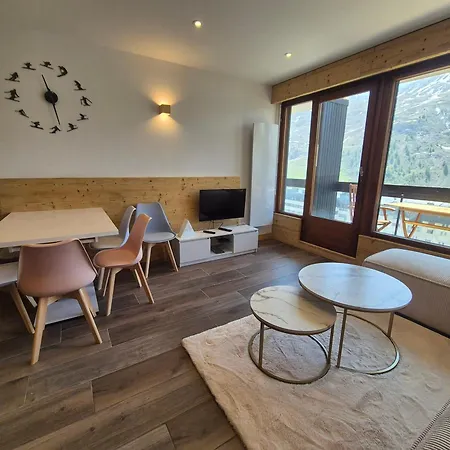 Tignes: Beau 2 Pieces Cabine, 4 Pers, Face Aux Pistes, Balcon, Wifi - Fr-1-502-598 Tignes